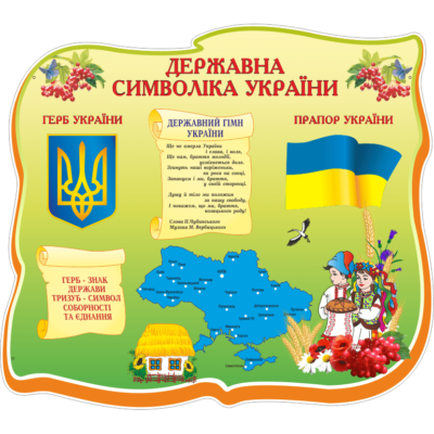 Стенд Державна Символіка України (21572)
