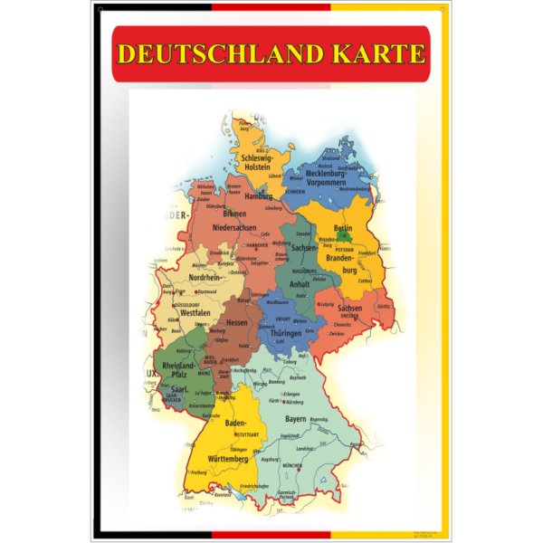 Стенд Deutschland karte (270306.48)
